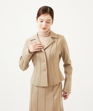 GBJAE32500 Sybilla(シビラ) ピンタックデザインジャケット ベージュ