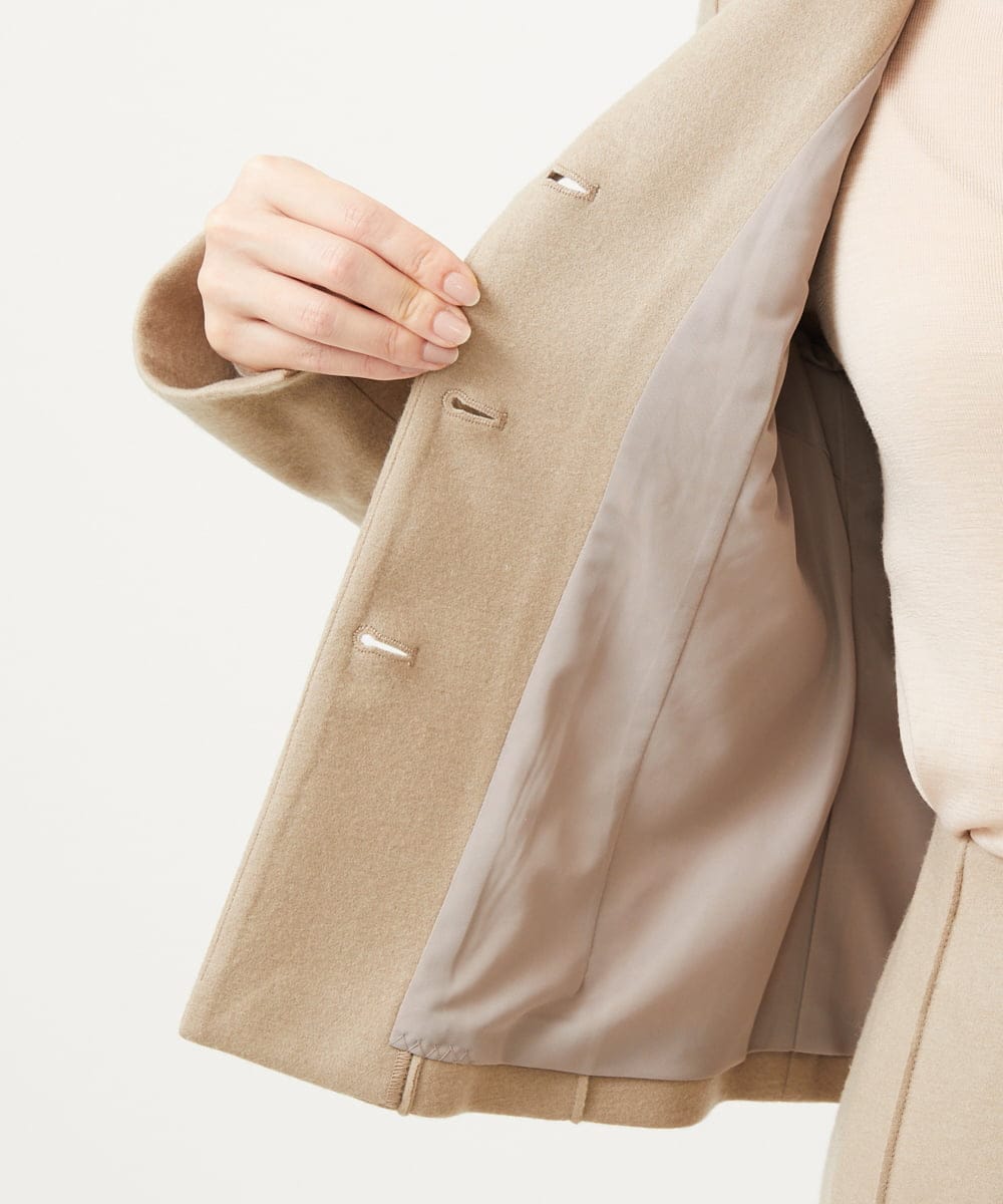 GBJAE32500 Sybilla(シビラ) ピンタックデザインジャケット ベージュ