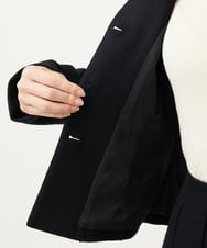 GBJAE32500 Sybilla(シビラ) ピンタックデザインジャケット ブラック