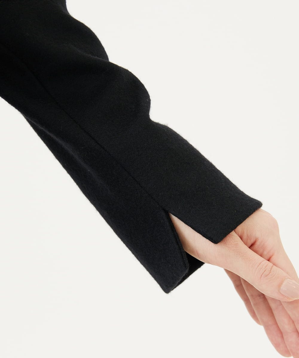 GBJAE32500 Sybilla(シビラ) ピンタックデザインジャケット ブラック