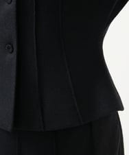 GBJAE32500 Sybilla(シビラ) ピンタックデザインジャケット ブラック