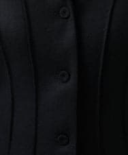 GBJAE32500 Sybilla(シビラ) ピンタックデザインジャケット ブラック