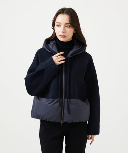 GBJAF32630 Sybilla ウールドッキングショートダウン