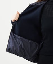 GBJAF32630 Sybilla(シビラ) ウールドッキングショートダウン ネイビー