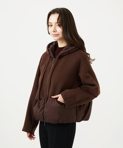 GBJAF32630 Sybilla ウールドッキングショートダウン