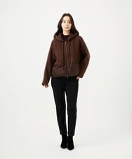 GBJAF32630 Sybilla(シビラ) ウールドッキングショートダウン ブラウン