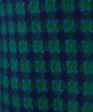 GBJAF34800 Sybilla(シビラ) チェック柄ショートコート グリーン系