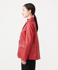 GBJAG03800 Sybilla(シビラ) ラムレザージャケット レッド