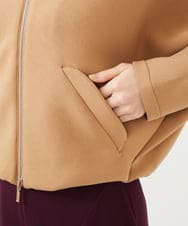 GBJAG09450 Sybilla(シビラ) ドルマンスリーブジャージーブルゾン キャメルベージュ