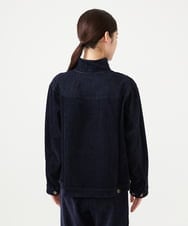 GBJAH35450 Sybilla(シビラ) モールデニムジャケット ダークネイビー