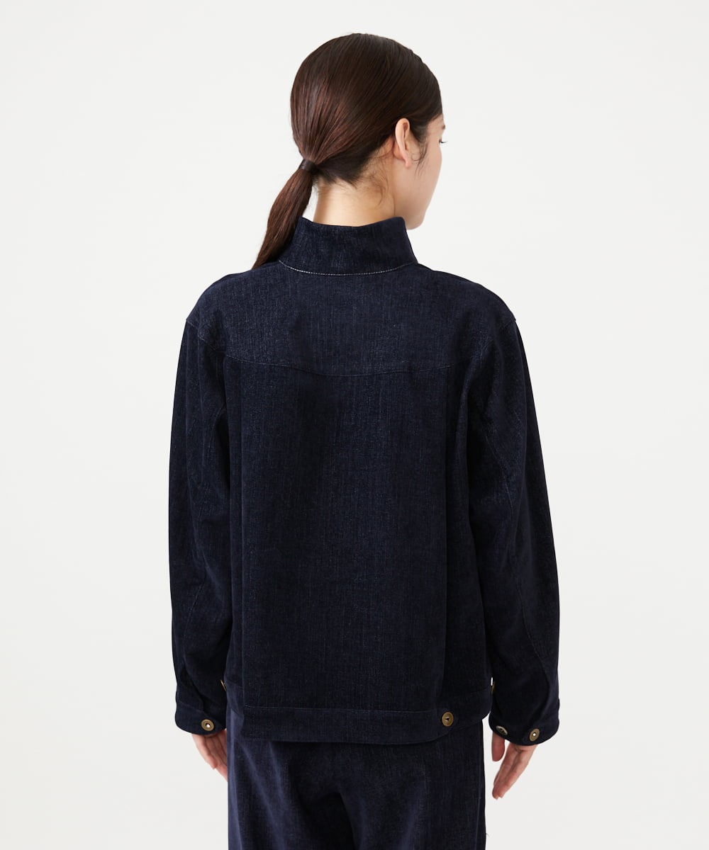 GBJAH35450 Sybilla(シビラ) モールデニムジャケット ダークネイビー