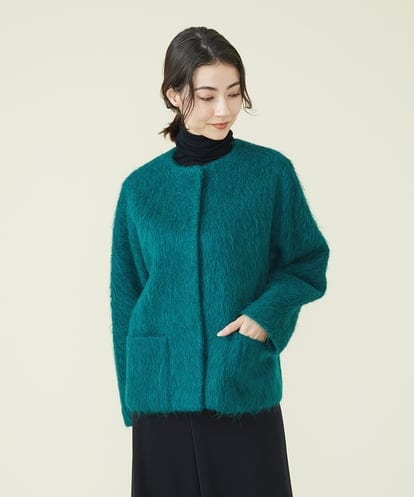 GBJAT05690 Sybilla シャギーショートコート