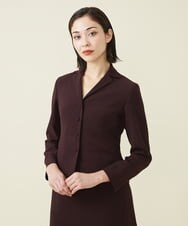 GBJAV76450 Sybilla(シビラ) ダブルクレープビンテージジャケット ブラウン
