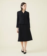 GBJAV76450 Sybilla(シビラ) ダブルクレープビンテージジャケット ブラック