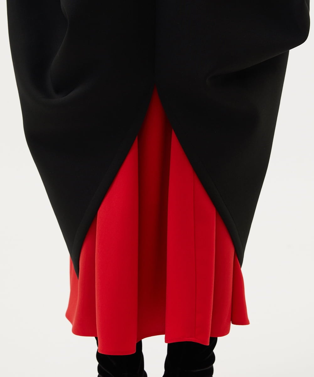 GBJCD01630 Sybilla(シビラ) スポンディッシュコクーンコート ブラック