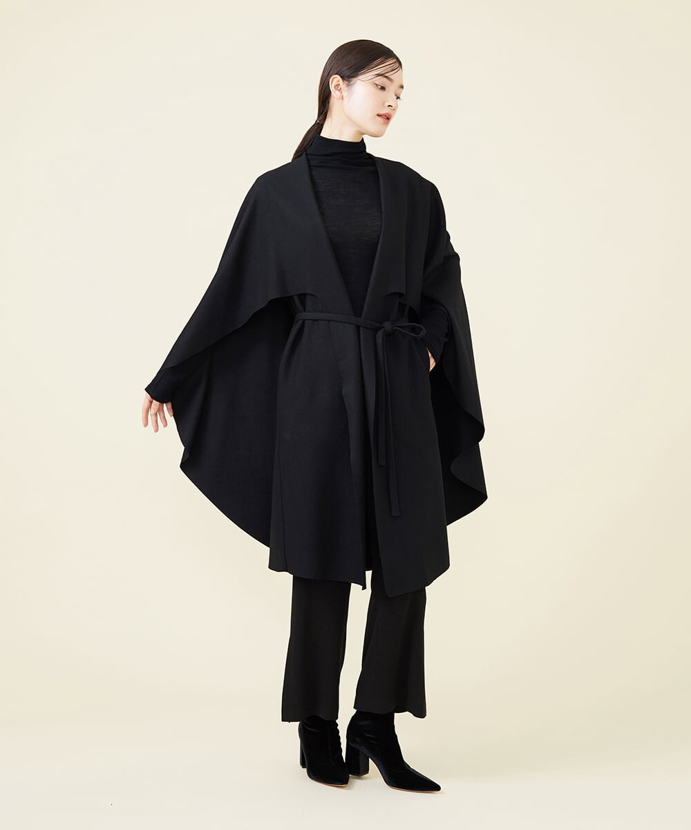 blue&black】ケープ付きジレ(その他のコート・ブルゾン