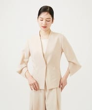 GBJEE01540 Sybilla(シビラ) スリットスリーブジャケット ピンクベージュ