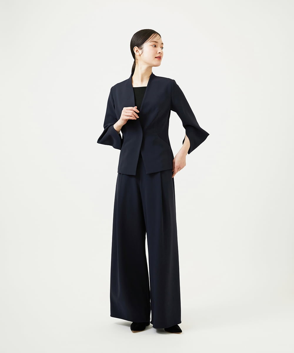 GBJEE01540 Sybilla(シビラ) スリットスリーブジャケット ダークネイビー