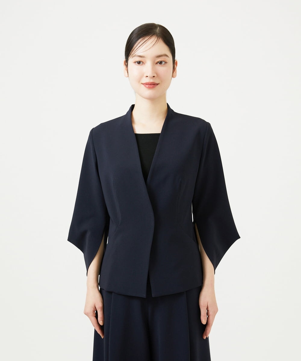 GBJEE01540 Sybilla(シビラ) スリットスリーブジャケット ダークネイビー
