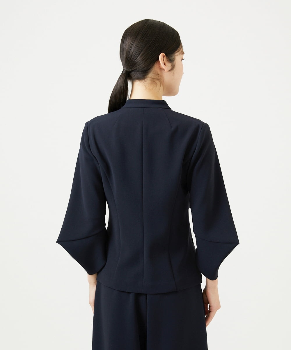 GBJEE01540 Sybilla(シビラ) スリットスリーブジャケット ダークネイビー