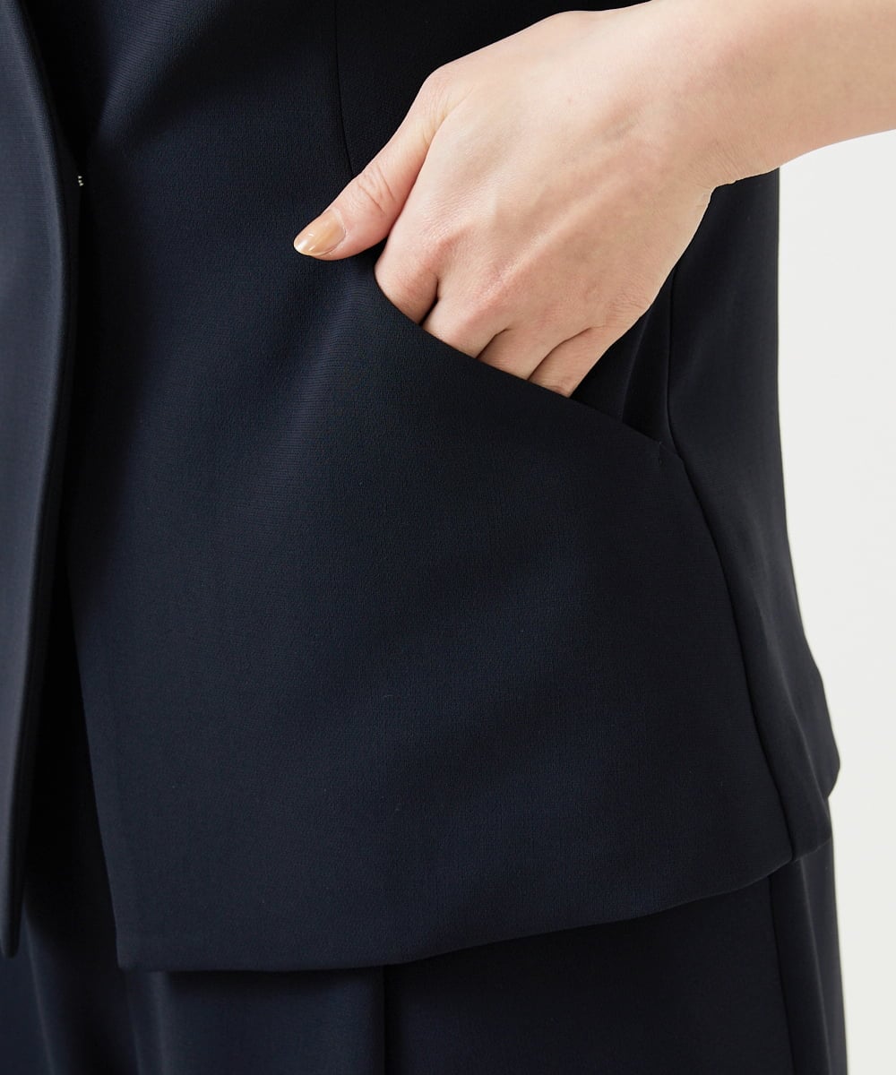 GBJEE01540 Sybilla(シビラ) スリットスリーブジャケット ダークネイビー