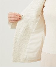 GBJEE01630 Sybilla(シビラ) ストレッチブークレージャケット アイボリー