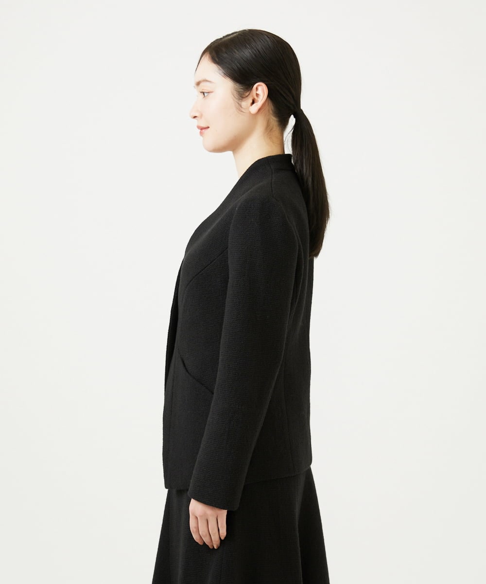 GBJEE01630 Sybilla(シビラ) ストレッチブークレージャケット ブラック