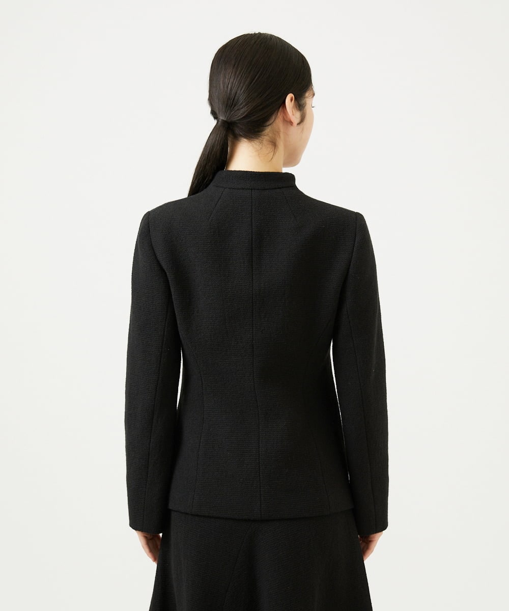 GBJEE01630 Sybilla(シビラ) ストレッチブークレージャケット ブラック