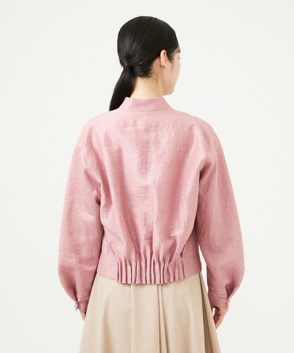 GBJEE22700 Sybilla(シビラ) タックヘムブルゾン ピンク