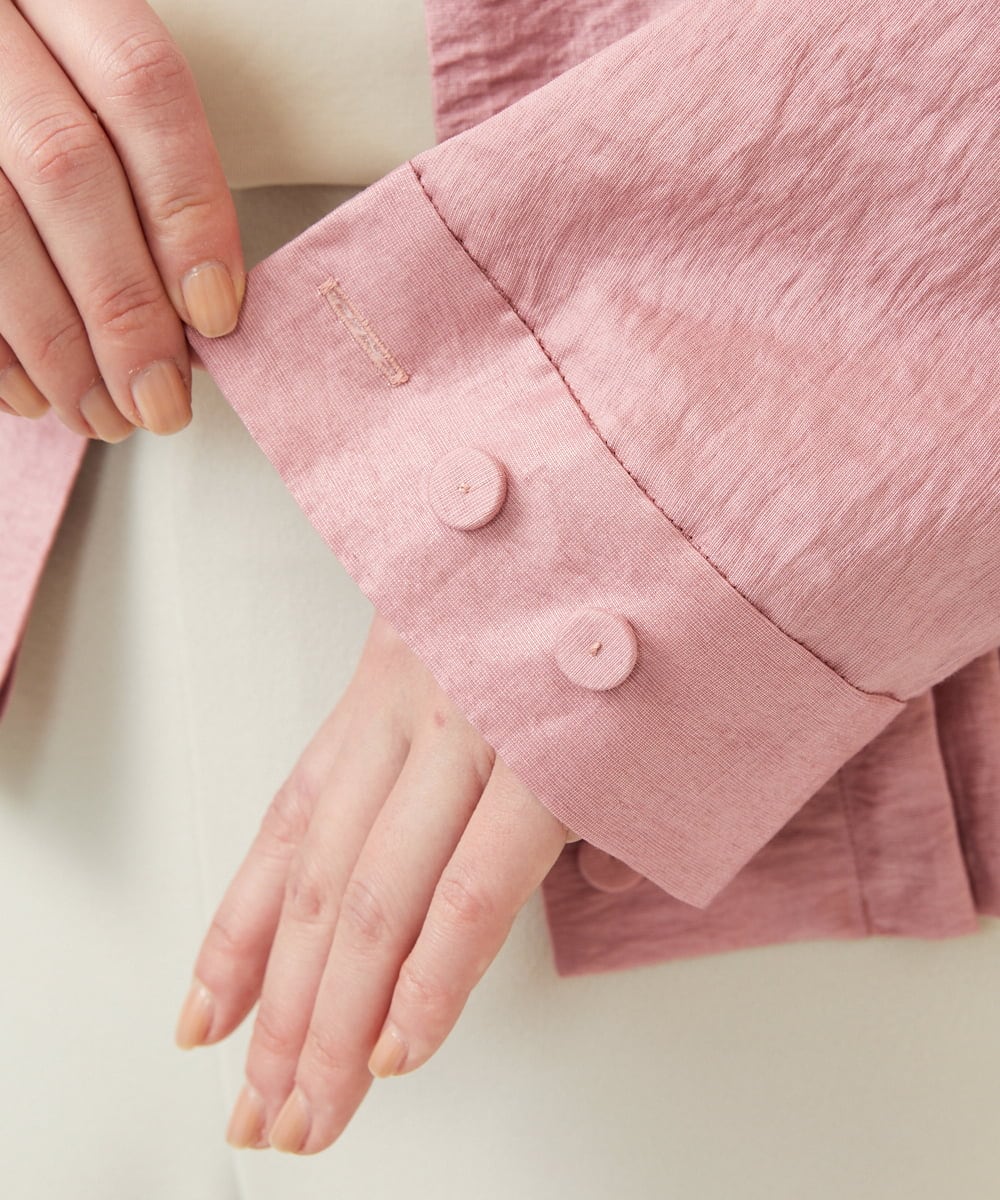 GBJEE22700 Sybilla(シビラ) タックヘムブルゾン ピンク