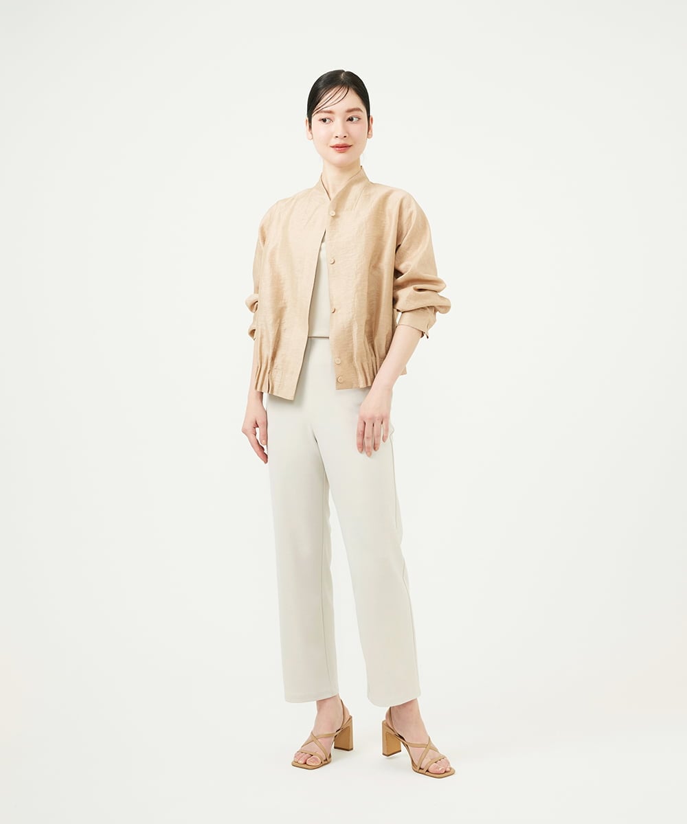 GBJEE22700 Sybilla(シビラ) タックヘムブルゾン ベージュ