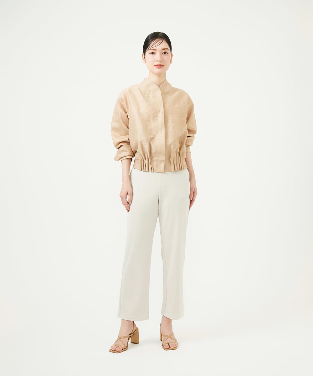 GBJEE22700 Sybilla(シビラ) タックヘムブルゾン ベージュ