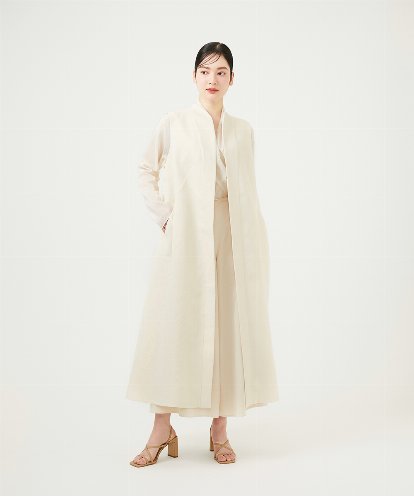 GBJEE33630 Sybilla Aラインロングジレ