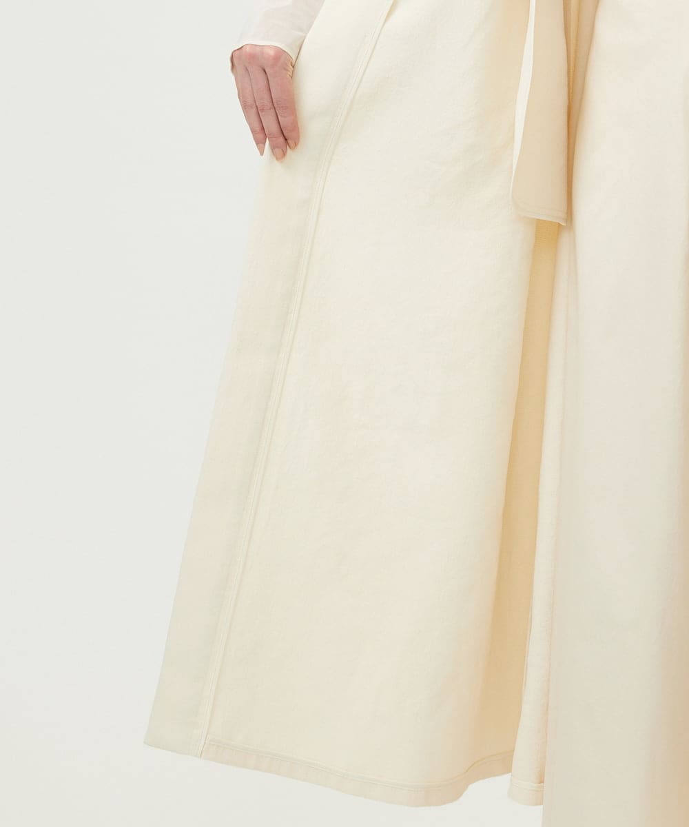 GBJEE33630 Sybilla(シビラ) Aラインロングジレ アイボリー