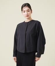 GBJET09590 Sybilla(シビラ) 【ドラマ着用】バックタックショートブルゾン ネイビー