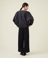 GBJET09590 Sybilla(シビラ) 【ドラマ着用】バックタックショートブルゾン ネイビー