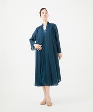 GBJGC03690 Sybilla(シビラ) シアーロングジャケット グリーン