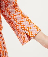 GBJGD05630 Sybilla(シビラ) スクエアドット刺繍ジャケット オレンジ系