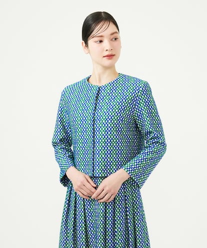 GBJGD05630 Sybilla スクエアドット刺繍ジャケット
