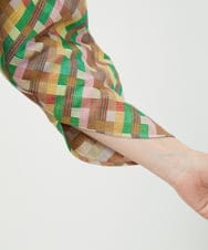 GBJGE04700 Sybilla(シビラ) チェックジャカードジャケット マルチカラー