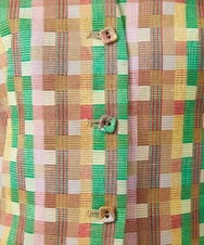 GBJGE04700 Sybilla(シビラ) チェックジャカードジャケット マルチカラー