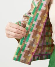 GBJGE04700 Sybilla(シビラ) チェックジャカードジャケット マルチカラー