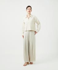 GBJGE05700 Sybilla(シビラ) シルクナイロンブルゾン ライトベージュ