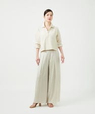 GBJGE05700 Sybilla(シビラ) シルクナイロンブルゾン ライトベージュ