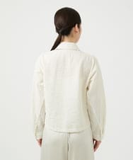 GBJGE05700 Sybilla(シビラ) シルクナイロンブルゾン ライトベージュ