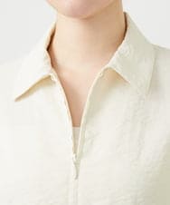 GBJGE05700 Sybilla(シビラ) シルクナイロンブルゾン ライトベージュ