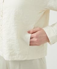 GBJGE05700 Sybilla(シビラ) シルクナイロンブルゾン ライトベージュ