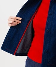 GBJGF04450 Sybilla(シビラ) 【再入荷】ステッチデニムジャケット インディゴ