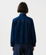 GBJGF04450 Sybilla(シビラ) 【再入荷】ステッチデニムジャケット インディゴ