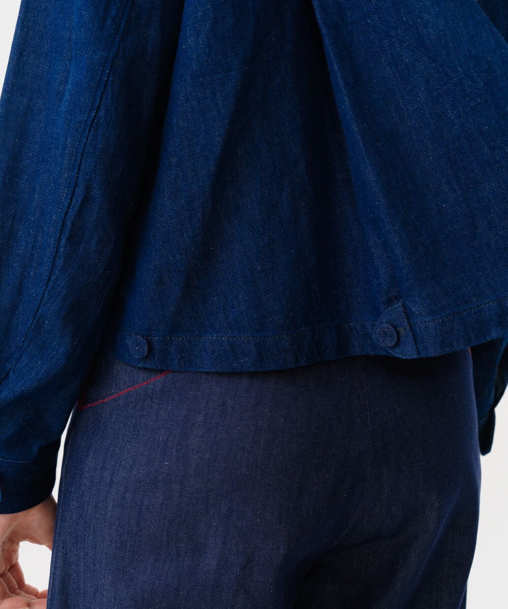 GBJGF04450 Sybilla(シビラ) 【再入荷】ステッチデニムジャケット インディゴ